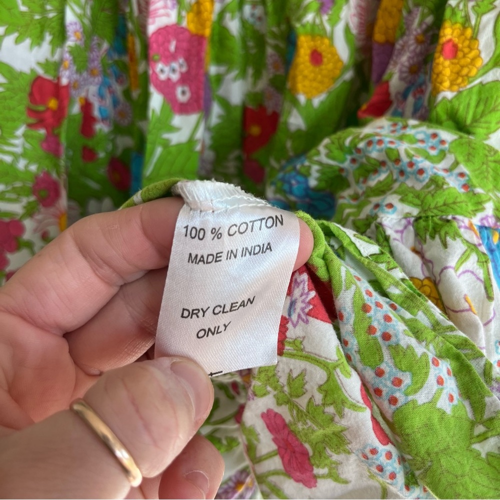 Mille Calista Mini Dress in Summer Garden Smocked Floral Dress - Picture 6 of 10
